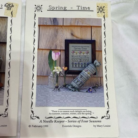 Eventides Designs Needle Keepers - Series of Four Seasons Cross Stitch P… - Picture 3 of 11